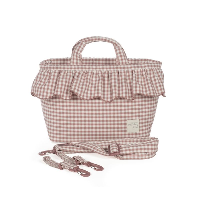 Saco de Passeio Praliné Vichy Moka da Walking Mum 4