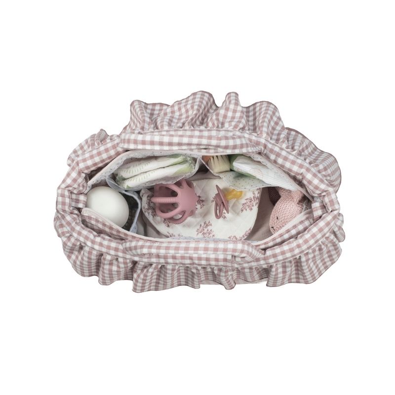 Saco de Passeio Praliné Vichy Moka da Walking Mum 11