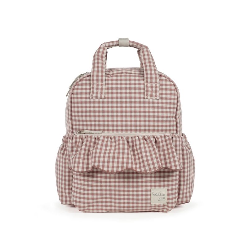 Mochila Praliné vichy Moka Da Walking Mum 1