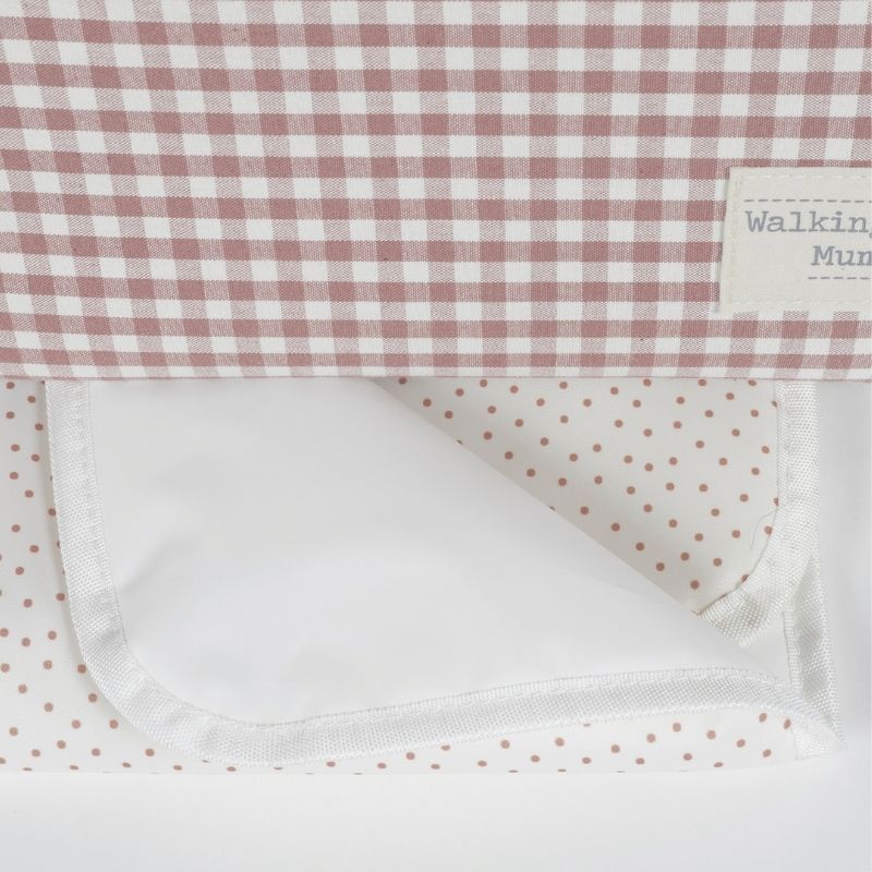 Mochila Praliné vichy Moka Da Walking Mum 4