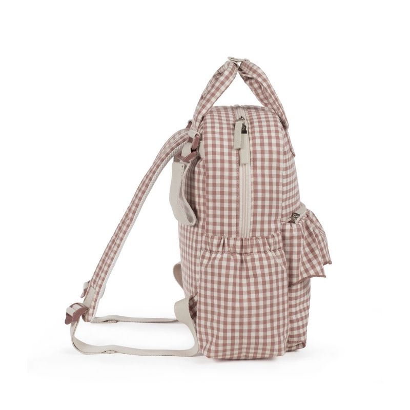 Mochila Praliné vichy Moka Da Walking Mum 5