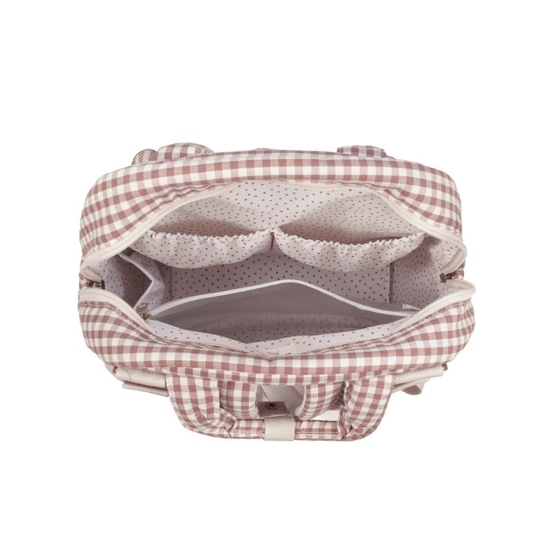 Mochila Praliné vichy Moka Da Walking Mum 9