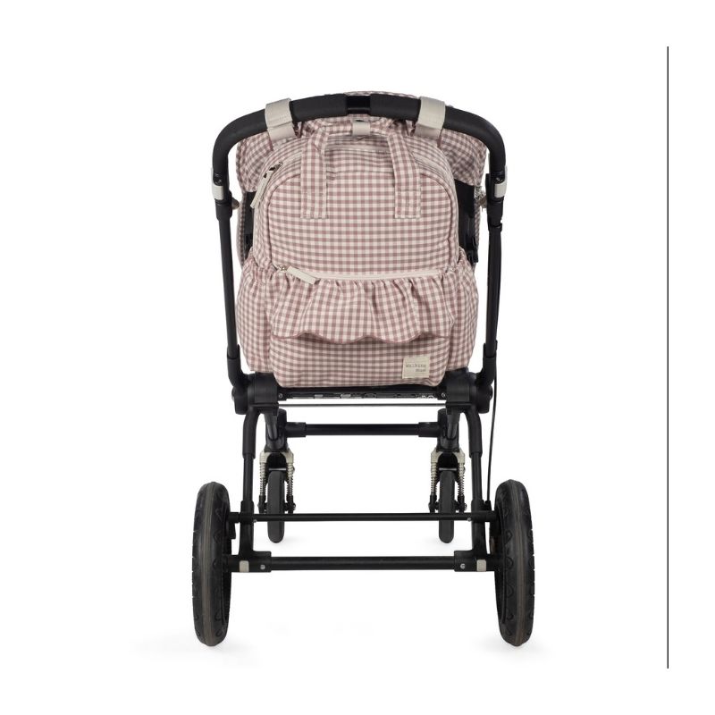 Mochila Praliné vichy Moka Da Walking Mum 13