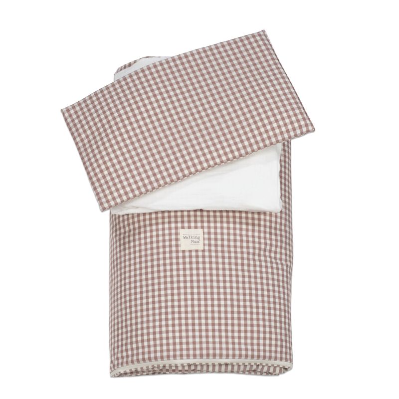 Edredão + Lençol Praliné Moka da Walking Mum 1