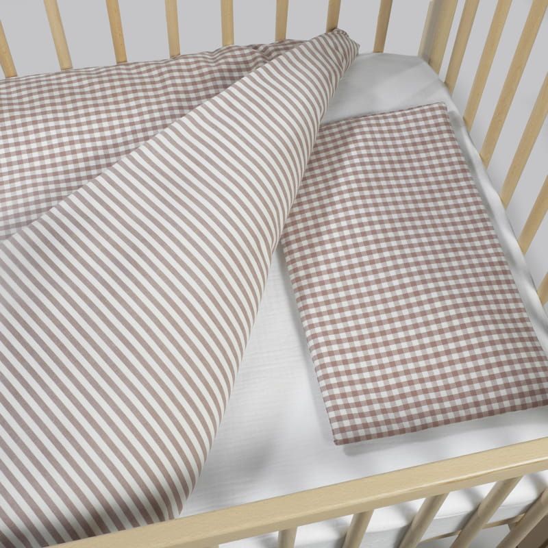 Edredão + Lençol Praliné Moka da Walking Mum 4