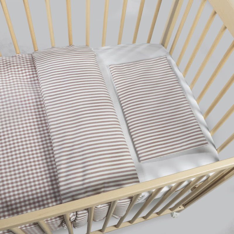 Edredão + Lençol Praliné Moka da Walking Mum 6