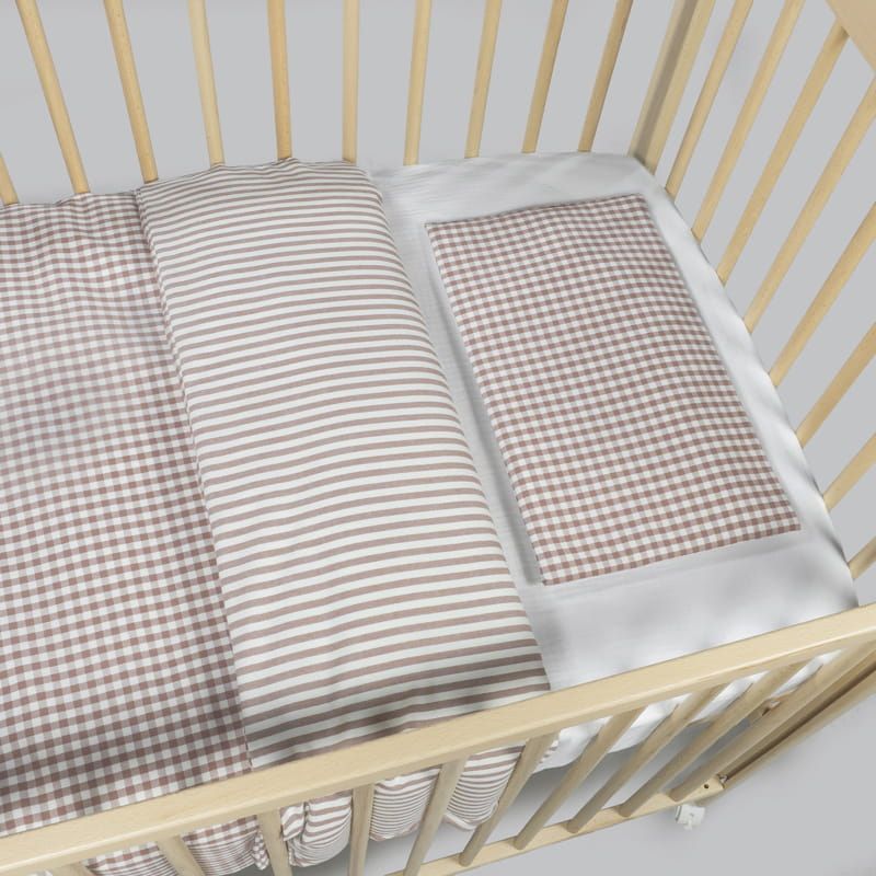 Edredão + Lençol Praliné Moka da Walking Mum 7