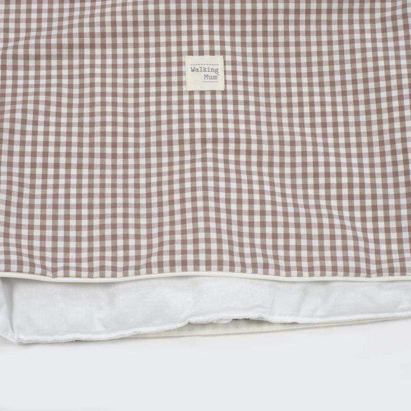 Edredão + Lençol Praliné Moka da Walking Mum 8