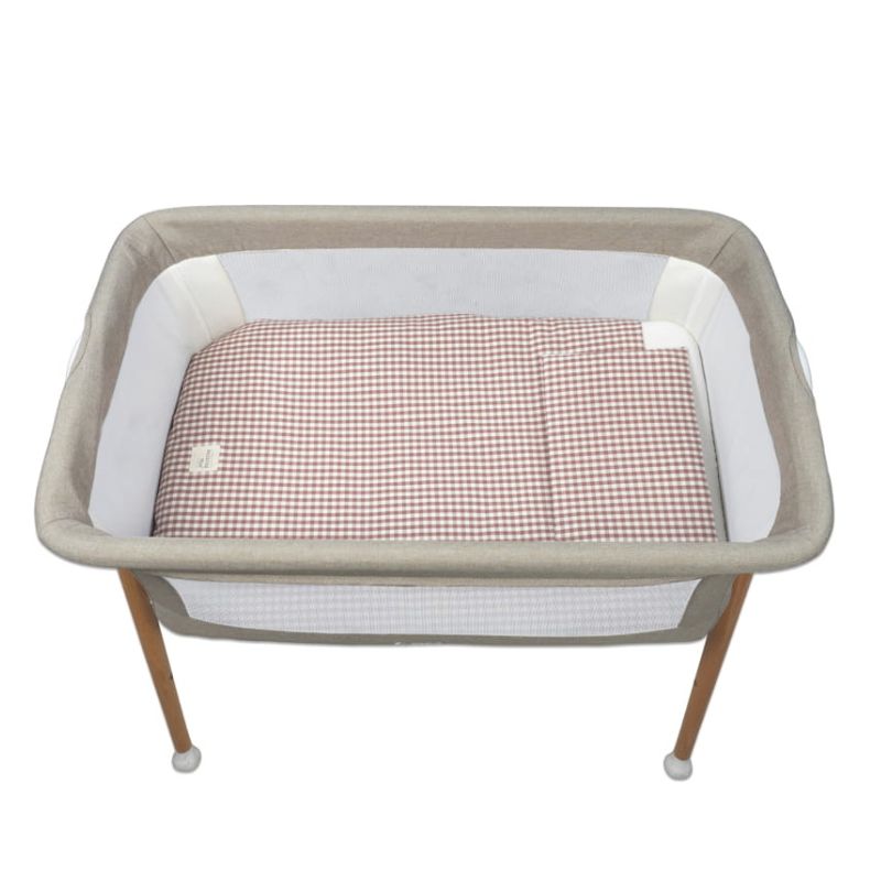 Conjunto edredão, lençol e almofada Praliné Moka da Walking Mum 2 Conjunto edredão, lençol e almofada Praliné Moka da Walking Mum 2