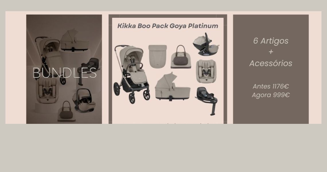 Pack Goya Platinium da kikaboo