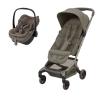 Duo Fame Cabin e Pebble Slide Oak Truffle Graphite da Maxi Cosi 1
