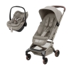 Duo Fame Cabin e Pebble Slide Saphire Sand Graphite da Maxi Cosi 1