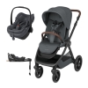 Pack Oxford com Pebble Slide Pro Graphite e base FamilyFix Slide Pro da Maxi Cosi 1