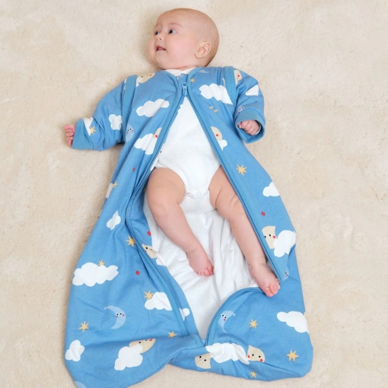 Saco de Dormir Bebé com Mangas Good Night da Molis & Co 3