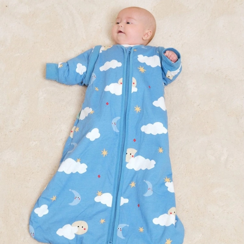 Saco de Dormir Bebé com Mangas Good Night da Molis & Co 4