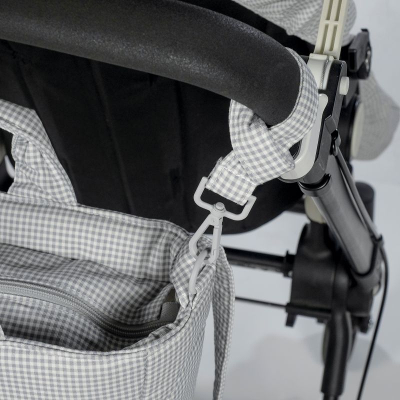 Saco de Rua Little Bloom Vichy da Pasito a Pasito 10