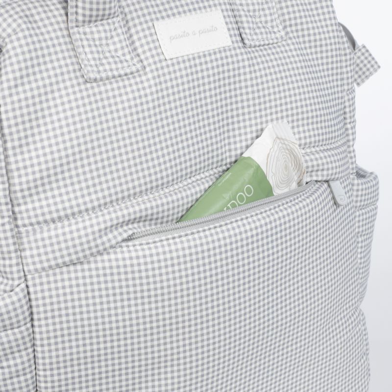 Mochila Little Bloom Vichy da Pasito a Pasito 8