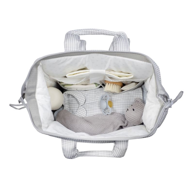 Mochila Little Bloom Vichy da Pasito a Pasito 11