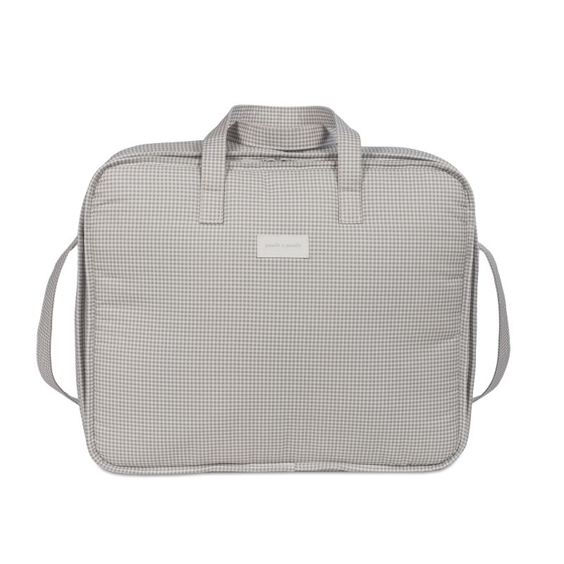 Mala de Maternidade Little Bloom Vichy da Pasito a Pasito 1