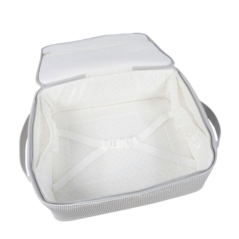 Mala de Maternidade Little Bloom Vichy da Pasito a Pasito 6