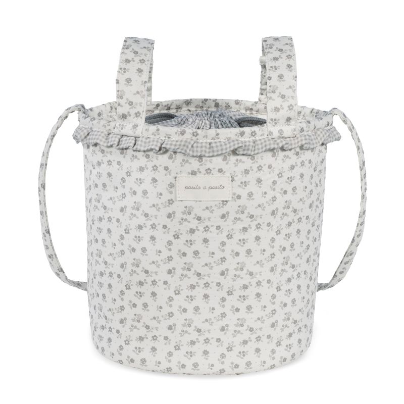 Bolsa Bucket Little Bloom Flores da Pasito a Pasito