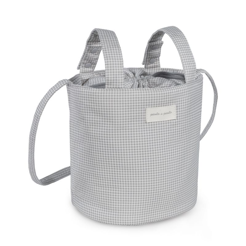 Bolsa Bucket Little Bloom Vichy da Pasito a Pasito 2