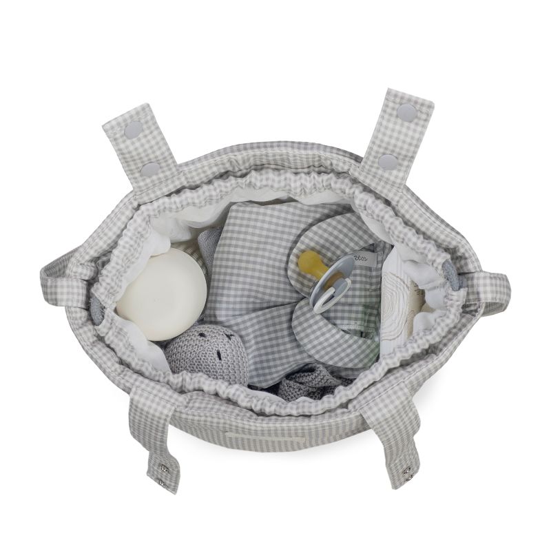 Bolsa Bucket Little Bloom Vichy da Pasito a Pasito 7