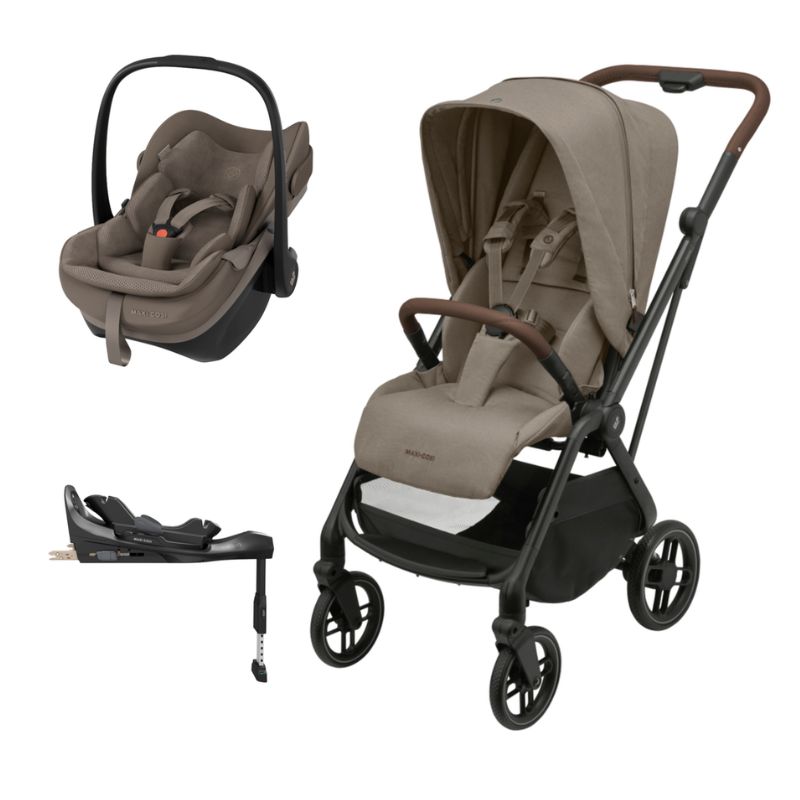 Pack Leona Pebble Slide Pro e familyfix Slide Pro da Maxi Cosi