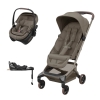 Fame Cabin Coral Slide Pro Oak Truffle e Familyfix Slide Pro da Maxi Cosi 1