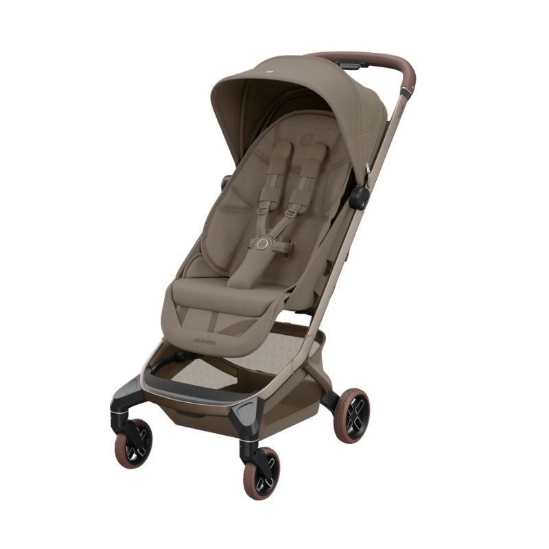 Fame Cabin Coral Slide Pro Oak Truffle e Familyfix Slide Pro da Maxi Cosi 2