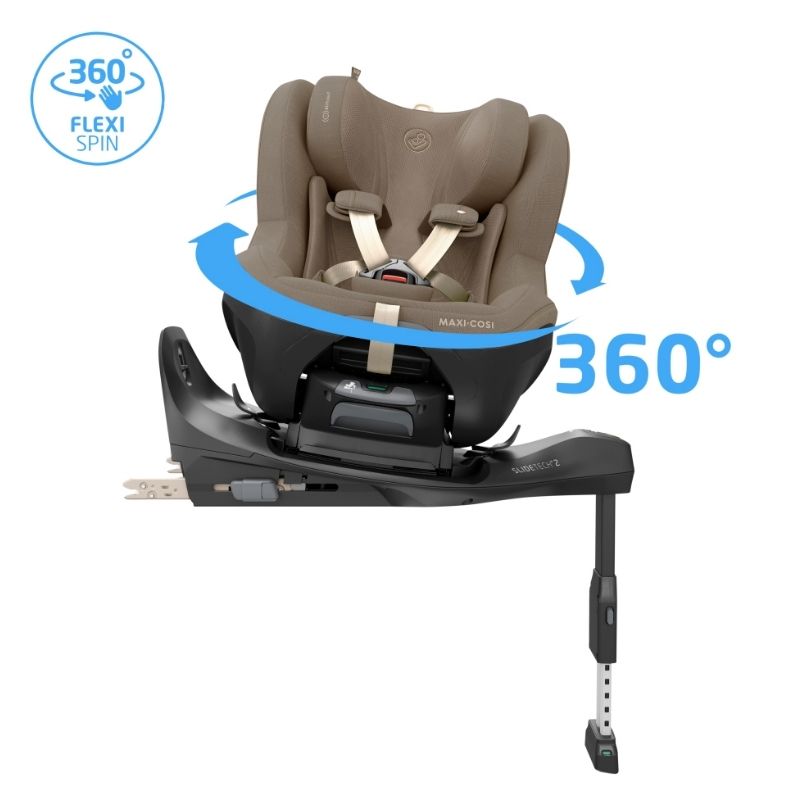 Cadeira auto Pearl Slide Pro Authentic Truffle da Maxi Cosi 2