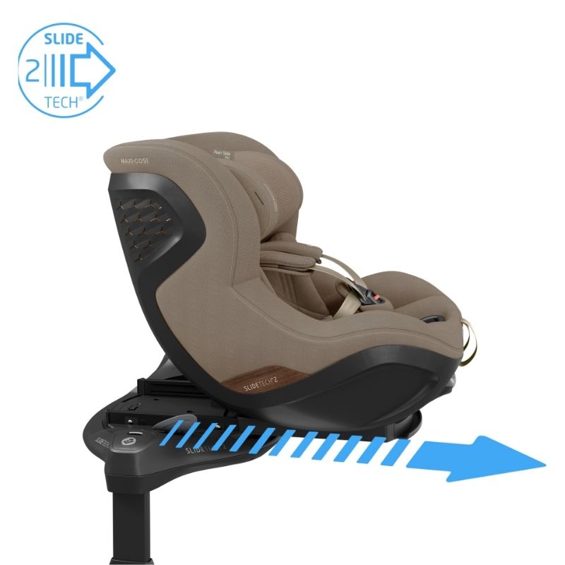 Cadeira auto Pearl Slide Pro Authentic Truffle da Maxi Cosi 3