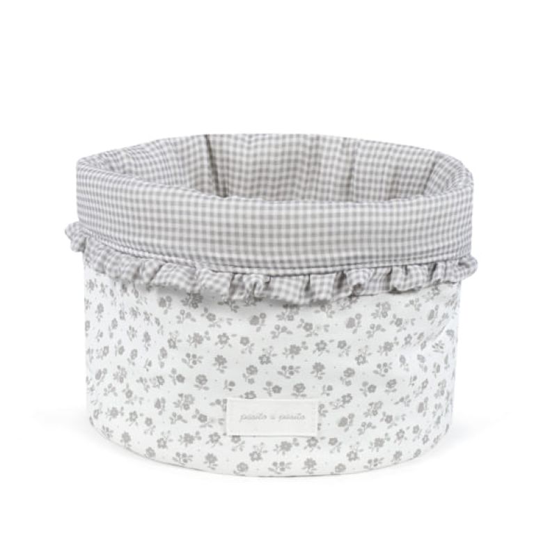 Cesto Organizador Little Bloom Flores da Pasito a Pasito