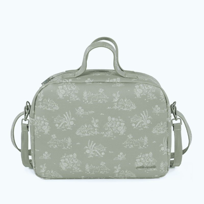 Saco de passeio para bebé Toile de Jouy Forest da Pasito a Pasito 1