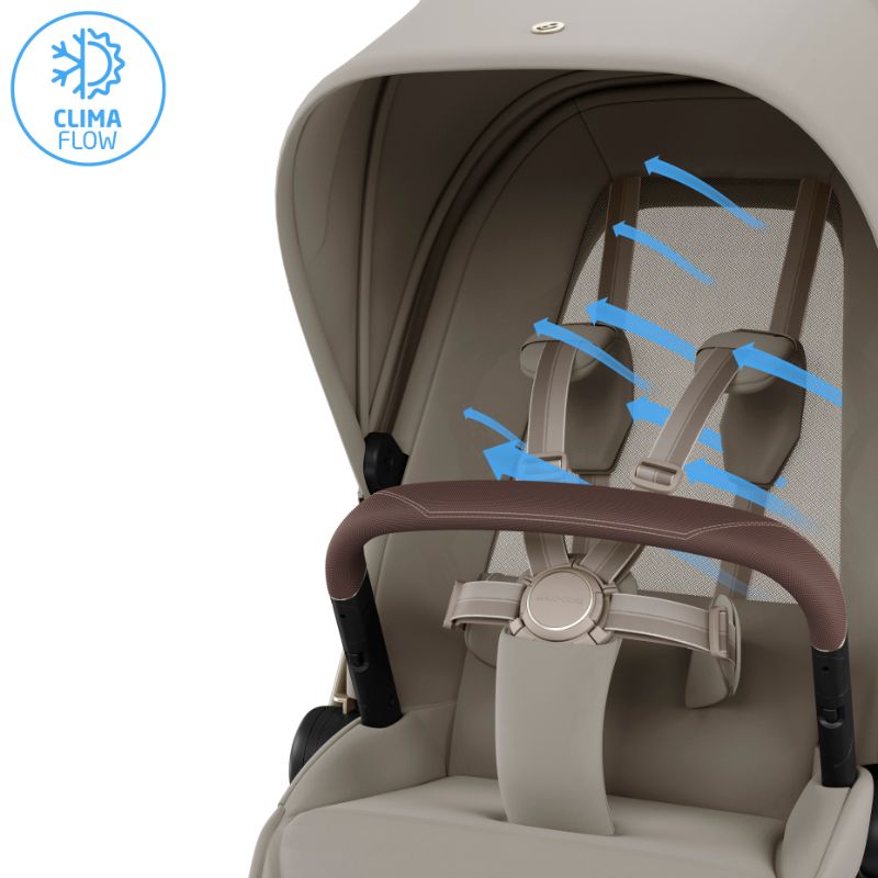 Carrinho para bebé citadino Fame Saphire Sand da Maxi Cosi 4
