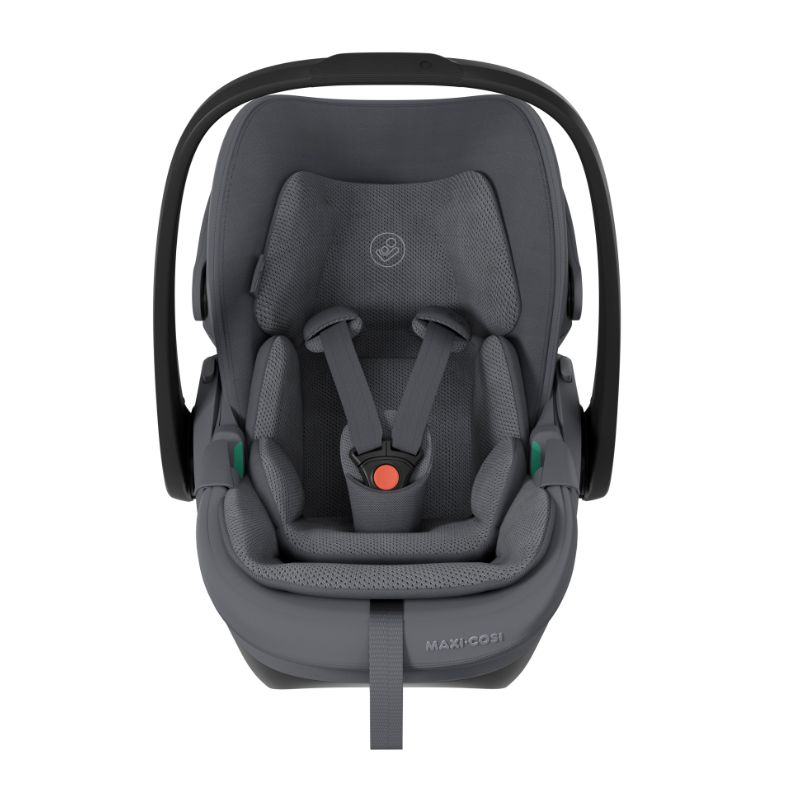 Conjunto de carrinho Fame e cadeira auto Pebble Slide Pro Moon Graphite da Maxi Cosi 5