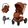 Carrinho Fame, cadeira auto Pebble Slide Pro Cooper Terra e Base familyfix Slide Pro da Maxi Cosi 1