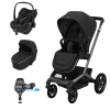 Carrinho Fame , Alcofa Fame, Pebble Slide Pro Black Onix e FamilyFix Slide Pro da Maxi Cosi 1 Carrinho Fame , Alcofa Fame, Pebble Slide Pro Black Onix e FamilyFix Slide Pro da Maxi Cosi 1