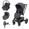 Carrinho Fame , Alcofa Fame, Pebble Slide Pro Moon Graphite e FamilyFix Slide Pro da Maxi Cosi 1 Carrinho Fame , Alcofa Fame, Pebble Slide Pro Moon Graphite e FamilyFix Slide Pro da Maxi Cosi 1