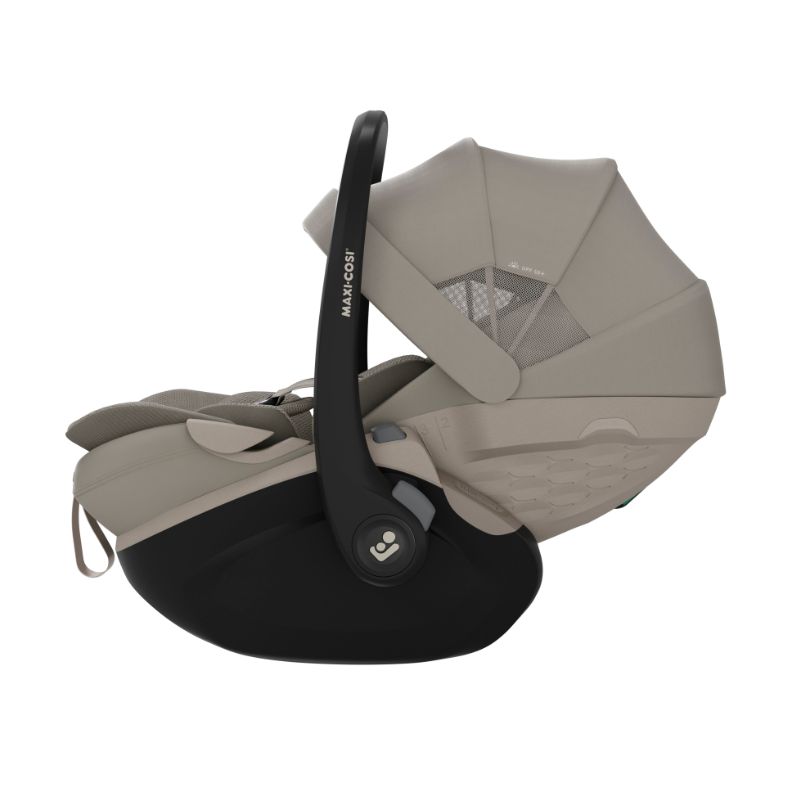 Carrinho Fame , Alcofa Fame, Pebble Slide Pro Saphire Sand e FamilyFix Slide Pro da Maxi  Cosi 5