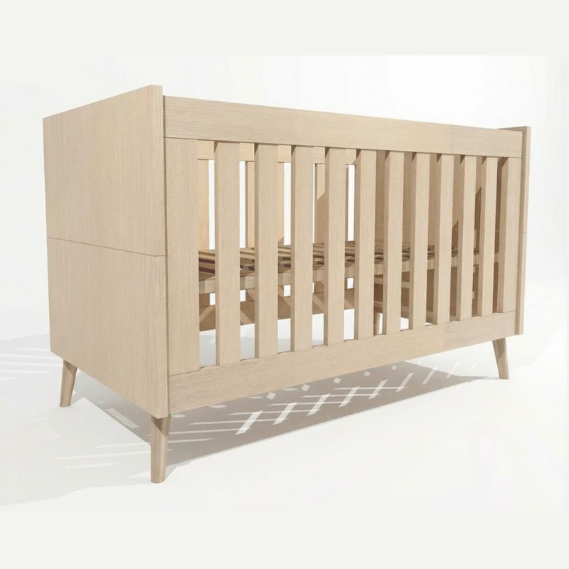 Cama firenze 120x60 Natural da I-kid 1
