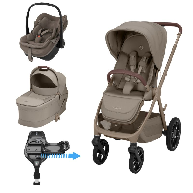 Oxford + Alcofa Oxford + Pebble Slide Pro + Familyfix Slide Pro
