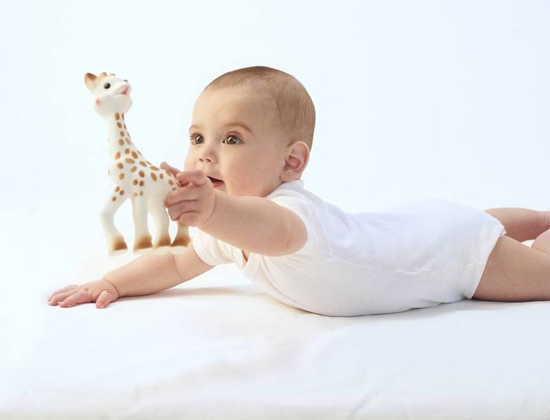 Brinquedo de bebé Girafa Sophie 3