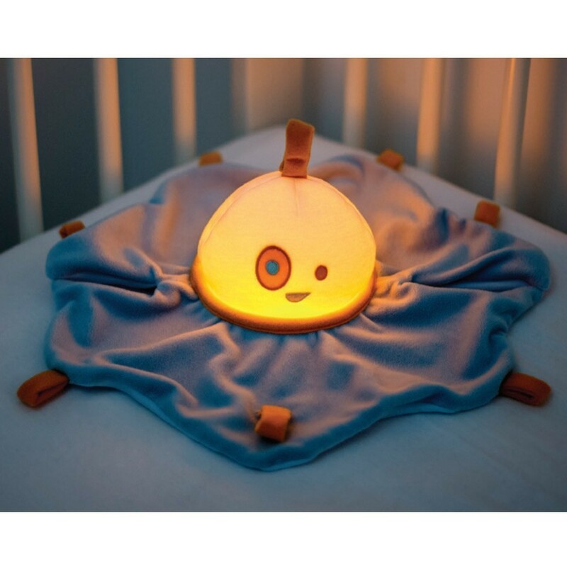 Brinquedo de bebé Doudou Luminoso Spooky Azul 2