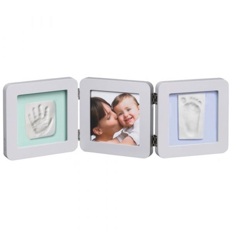 Recordar o bebé Double Print Frame Pastel