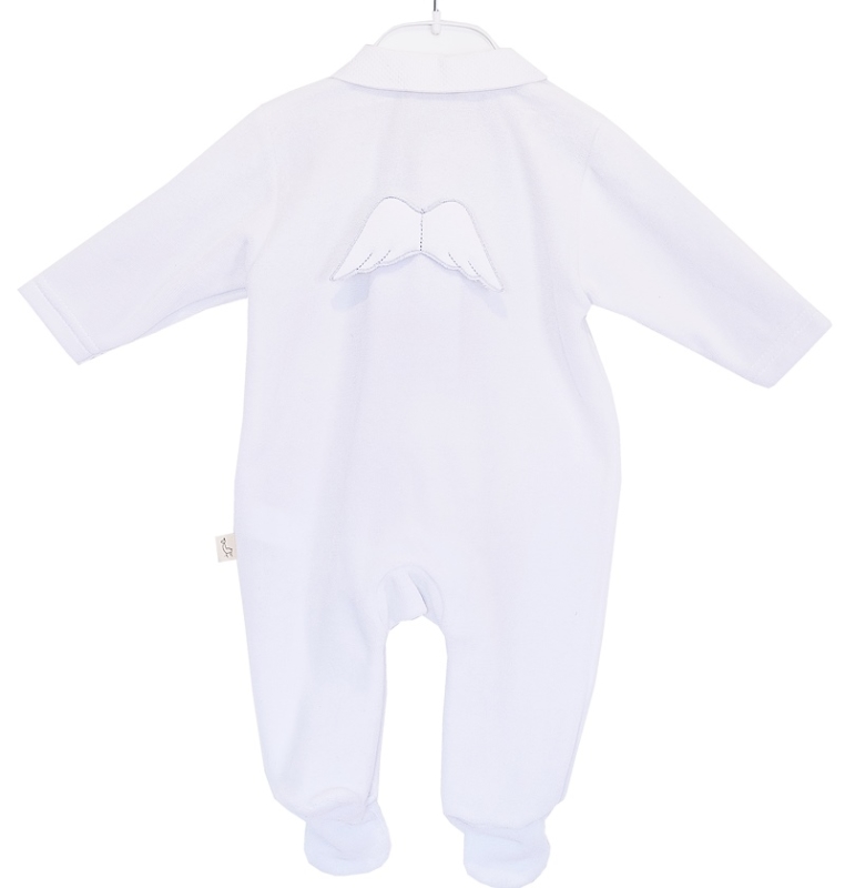 Babygrow de algodão da Baby Gi Little Angel Branco