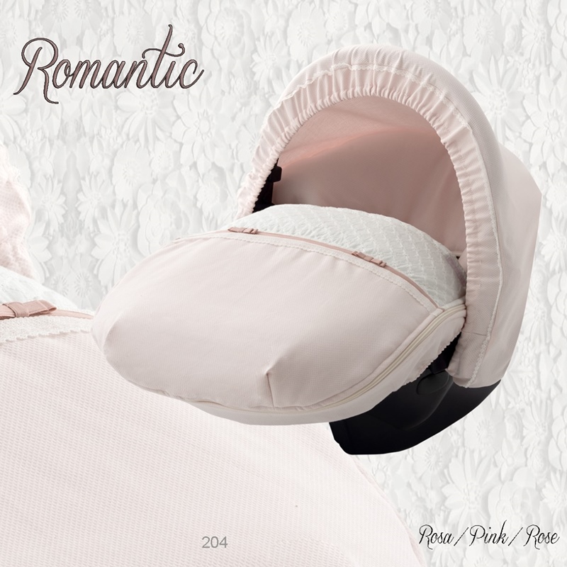 Forra de Babycoque Romantic2-da Pim Pam Pum Rosa