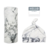 Hello World Marbles Pack Swaddle e Gorro 1