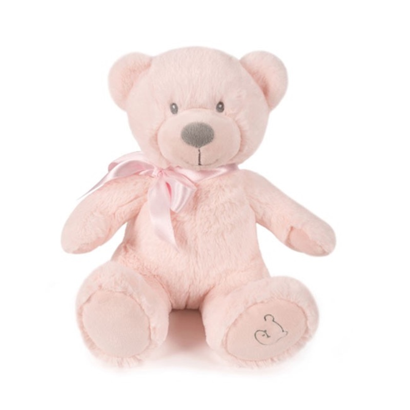 Urso Chelsea Rosa de 35cm da Pasito a Pasito