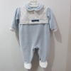 Babygrow laminado Romantic2 da Pim Pam Pum Azul 1